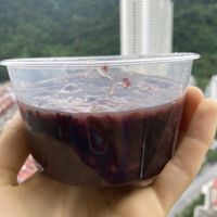 Black rice and red bean dessert. Perfectly balanced and not too sweet   at TianMiMi Dessert Shop - 甜蜜蜜糖水铺 in Penang