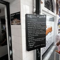 Menu   at La Marieta in Sevilla