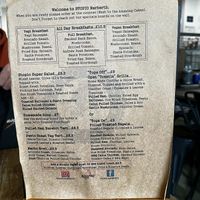 Vegan breakfast. at Stopio in Narberth