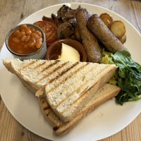 Vegan breakfast  at Stopio in Narberth