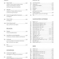 Auszug aus der Speisekarte at Ouzeri in Muenster