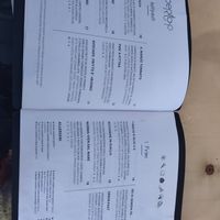 Menu at Piperita Patty in Olbia