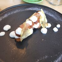 Carrot cake at Piperita Patty in Olbia