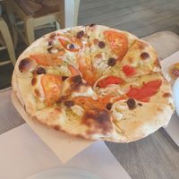 The focaccia at Trattoria in Nea Makri