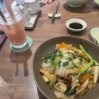   at Be An Vegetarian Café in Ho Chi Minh City