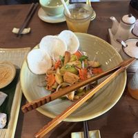   at Be An Vegetarian Café in Ho Chi Minh City