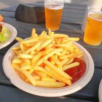 Huge serving! at Vesterhavshytten in Thisted