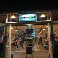   at Charlie and Lek Health Restaurant in Pai