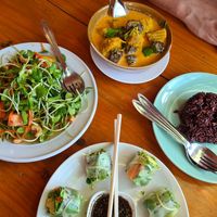  at Charlie and Lek Health Restaurant in Pai