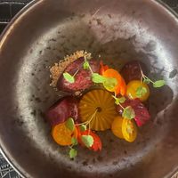 Biet met passievrucht at Restaurant Te Koop in Tilburg in Tilburg