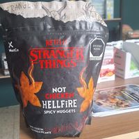 Nos preparamos para el episodio final de Stranger Things con los Hellfire Spicy Nuggets de NotCo 😈🔥 at Veggie Deli in Puebla