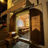 Front of restaurant, it’s on a corner at Princesa do Castelo in Lisbon