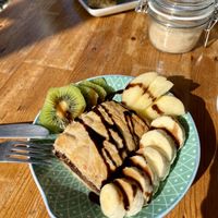Strudel with fruit at Princesa do Castelo in Lisbon