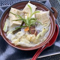 Tofu Pot with veggies appetizer   at Syun Izakaya in Hillsboro