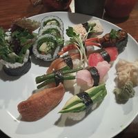 Vegan sushi platter at Syun Izakaya in Hillsboro