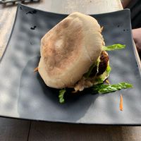 Falafel Pita at Falafel and Friends in Sayulita