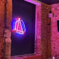 A stands for anarchy (and A good Pizza)  at Pizza Punks in Hannover