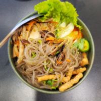 Vegan Japchae at Tu Chau Veggie - Vegan Banh mi in Hanoi