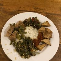 My plate   at Dharma Kitchen   in 