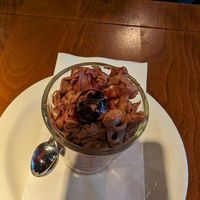 Veganuary Schokomousse #Veganuary at L'Osteria in Jena