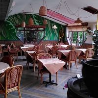 Mural at the back at Star of Siam in Houghton-le-spring