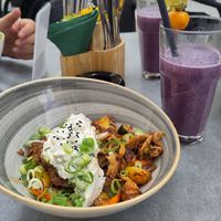 Veganes Gyros at Cafeteria Zur Rosen in Jena
