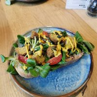 Veggie sandwich at CUPP - Kanaalweg in Utrecht