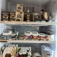 Chilled vegan products  at Truffles Zero Waste in Pontyclun