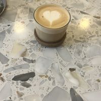 Oat cappuccino   at Avocado Club in Berlin