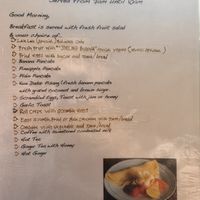 Menu 13  at Smiling Buddha Restaurant in Karangasem