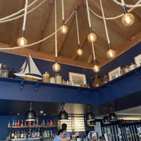 The bar  at The Still Room in Southwold