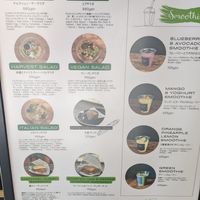 Normal menu at ALLY's 58Street Coffee in Naha