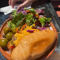 Philly sandwich  at Senor Veggie in San Antonio