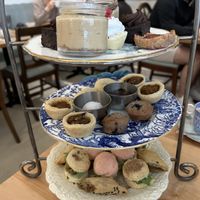 Tiers: Sweets, savory, and scones   at The Secret Garden Tea Company in Vancouver