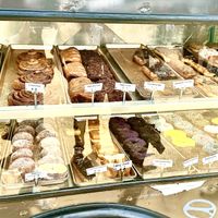 The vegan selection  at The Donuttery in Huntington Beach