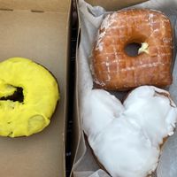Lemon Blueberry, Custard Glazed, Jam Filled  at The Donuttery in Huntington Beach