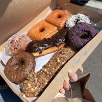 assortment of incredible donuts 😍  at The Donuttery in Huntington Beach