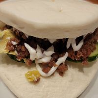 Vegan Bun, vegan mayo and beyond. at Yume Ramen Bar in Peachtree City in Peachtree City