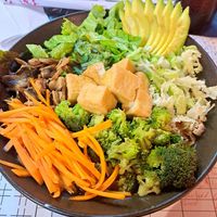 Vegan Ramen, nice and fresh but not incredibly deep in flavour at Ramen House in Bogota