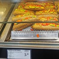 Multigrain roll with avocado and hummus at Back Factory - Hannover in Hannover