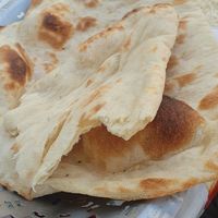 Vegan naan at Aditya Indian Restaurant in St Pauls Bay