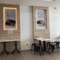 Interior. Modern but cold   at Blackball in Penang