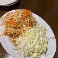 Papaya salad  at BANG PU in Tokyo