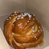 Salted caramel knot  at BEK in Southampton