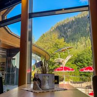 View from window  at Café - DasLiebermann in Mallnitz