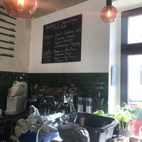 Inside  at Café Pfusch in Leipzig