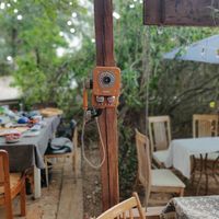 Decor at Constans Random Cafe in Balatonalmadi