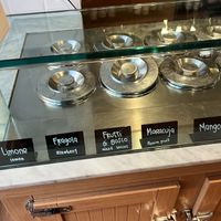 vegan flavors (not labeled, make sure you ask)  at Flor Gelato Italiano in Rome