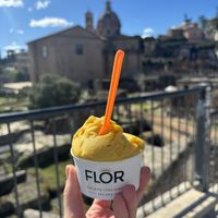   at Flor Gelato Italiano in Rome