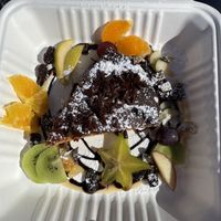 Banana and cinnamon cake  at SUKA Fruit & Salad in Tenerife